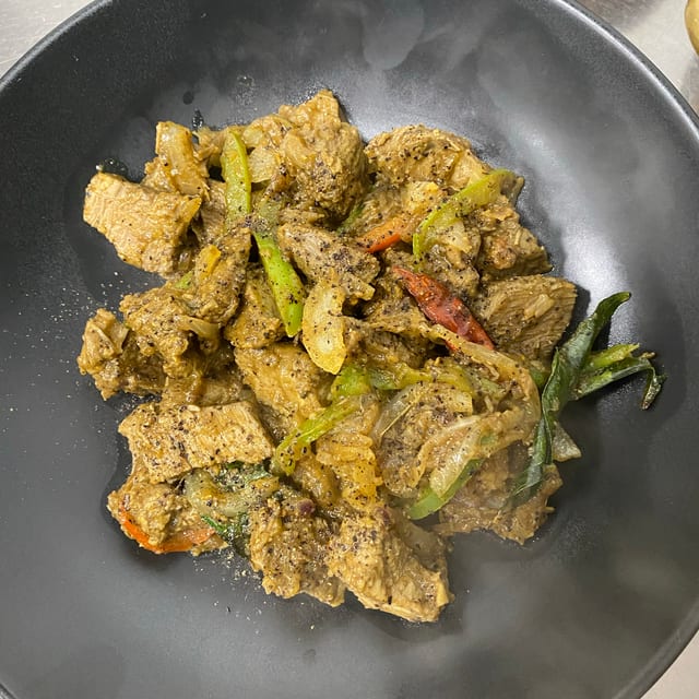 Pepper Lamb Fry.